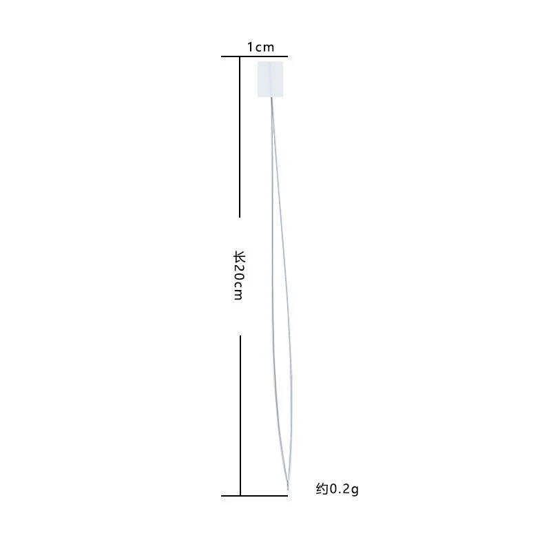 LOT DE 20 Enfile-aiguilles Longs (20 Cm) Avec Crochet, Pour