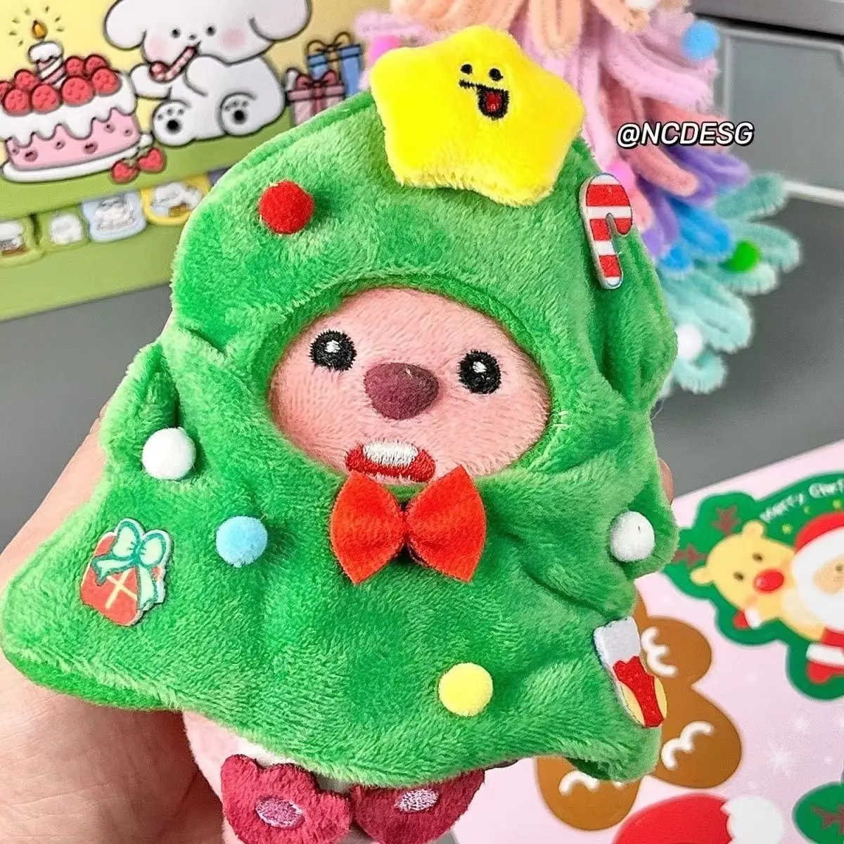 8CM MINISO Cute Zanmang Loopy Plush Doll Kawaii Cartoon