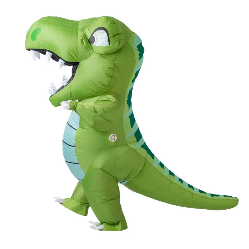

Same Style of Tiktok Children's Dinosaur Inflatable Clothes Adult Mount Costume For Cartoon Puppet Show Cospaly Props
