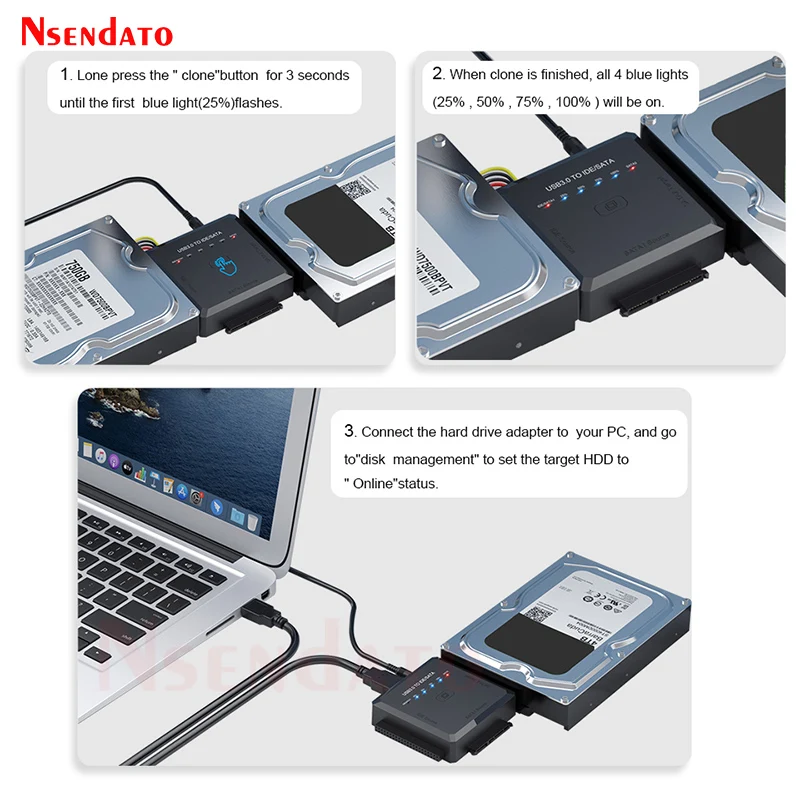 USB 3.0 to IDE SATA Adapter USB3.0 USB2.0 Sata Cable for 2.5 3.5 Hard Disk Drive HDD SSD USB IDE SATA Converter Adapter