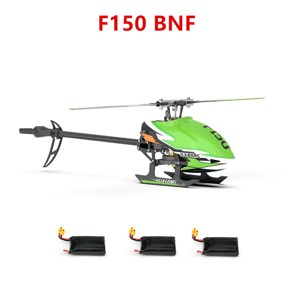 

YUXIANG F150 BNF Without Controller 6CH 6-Axis Gyro 3D 6G Brushless Direct Drive Motor RC Helicopter Support FUTABA S-FHSS