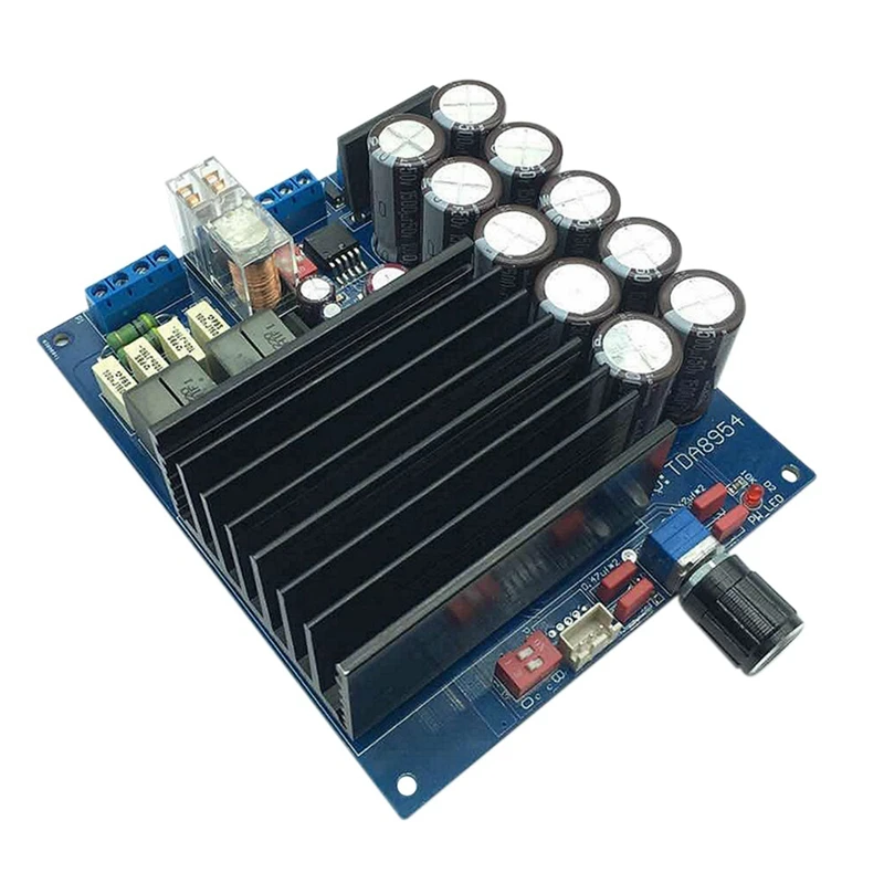 

NEW-TDA8954TH Hifi Digital Audio Power Amplifier Board Class D High Power 210W+210W Power Supply Audio Power Amplifier Board