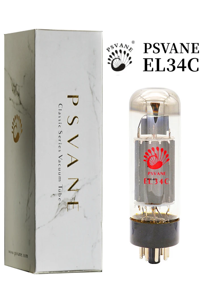 PSVANE EL34C HIFI 오디오 튜브 진공관은 EL34 EL34B 5881 6L6G 6CA7 6P3P KT77 공장 정밀 일치 및 테스트를 대체합니다.