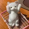 Relieving Stress Squeeze Toy Reducing Anxiety Cute Cat Pattern Squishy Cat Doll Portable Soft 3