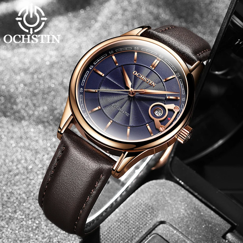 

OCHSTIN new 2024 personality simple Masterpiece craftsman series automatic mechanical movement watch men's mechanical watches