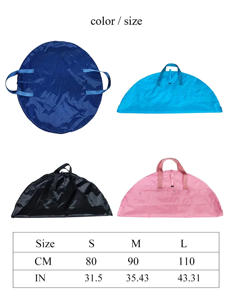 Black Professional Ballet Tutu Bag Rose Red Waterproof Oxford Foldable Soft Ballet Bags Tutu Storage Bag Handbag Backpack ballet dance bags