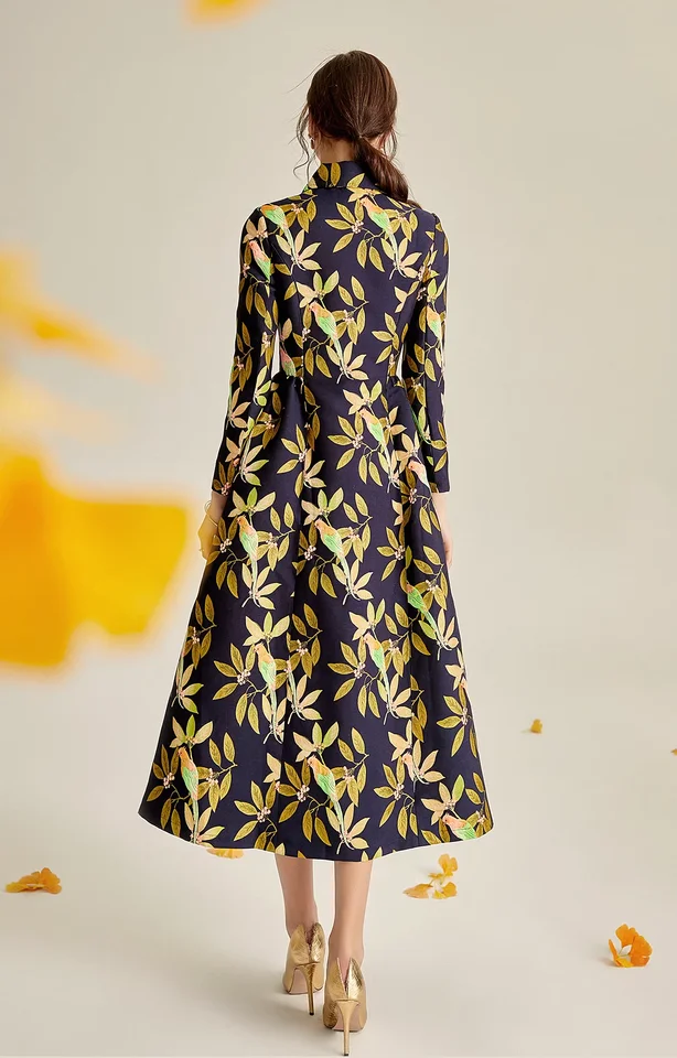 k*o様 Floral Jacquard Double Breasted Shi Floral Jacquard Double-Breasted Suit Jacket | Banana Republic