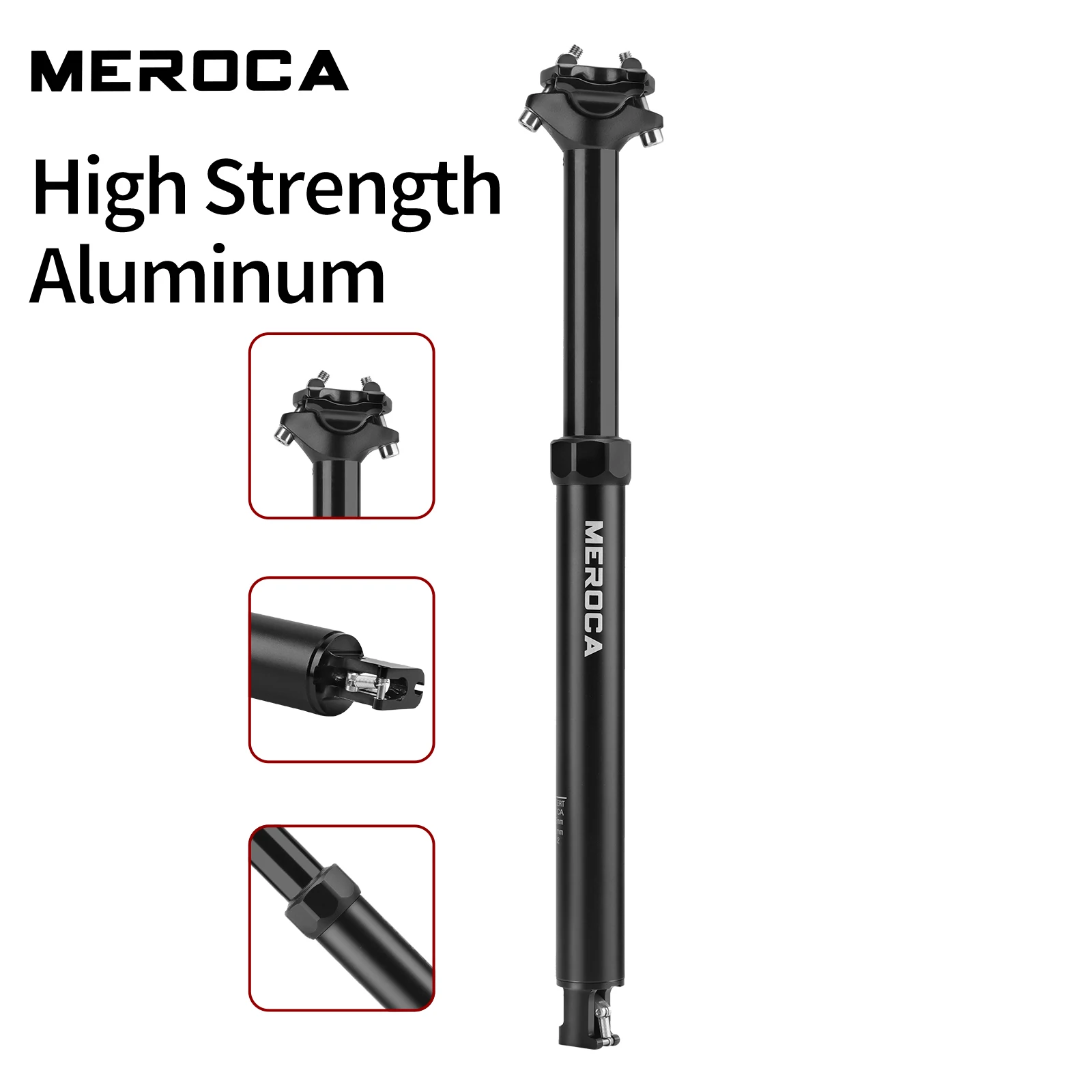 Bike Dropper Seat Post 30.9/31.6x425mm Internal Routing Cable Remote Wire Control Lift Seat Tube Mtb Seatpost