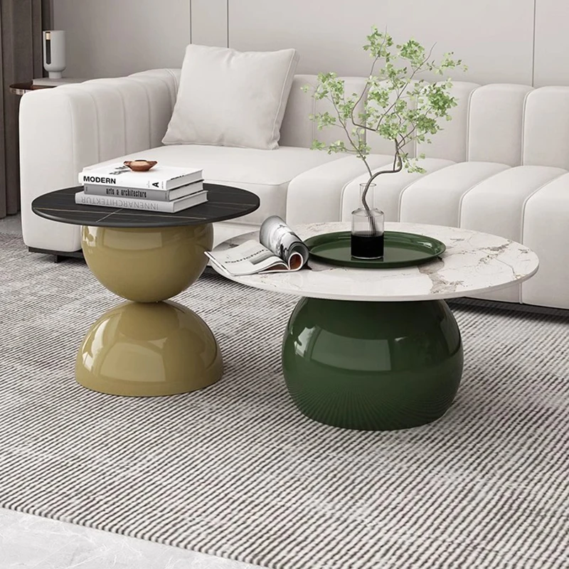 

End Round Coffee Tables Nordic Salon Modern Bed Side Room Decor Coffee Tables Minimalist Sofa Moveis Para Casa Home Furniture