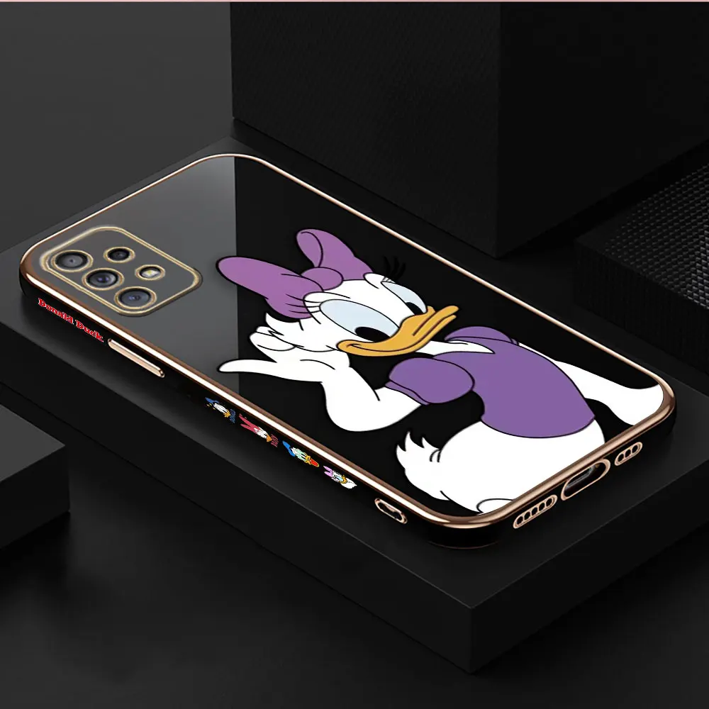 thumbnail image 1 of Smooth E-TPU Phone Case For Samsung Galaxy A73 A72 A71 A54 A53 A52 A51 A33 A23 A13 A12 A34 A14 5G Case Donald Duck Daisy Couple, 1 of 5
