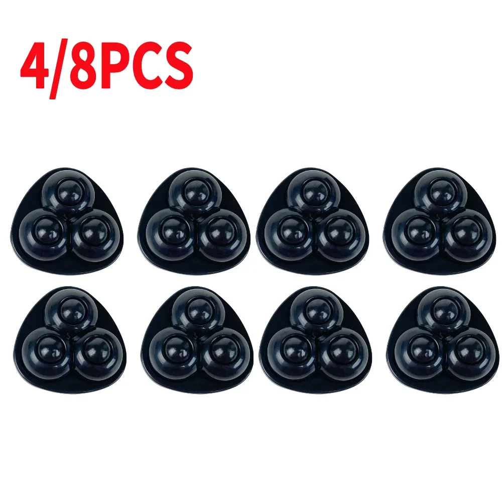Set of 4 Silent Self-Adhesive Rotating Wheels