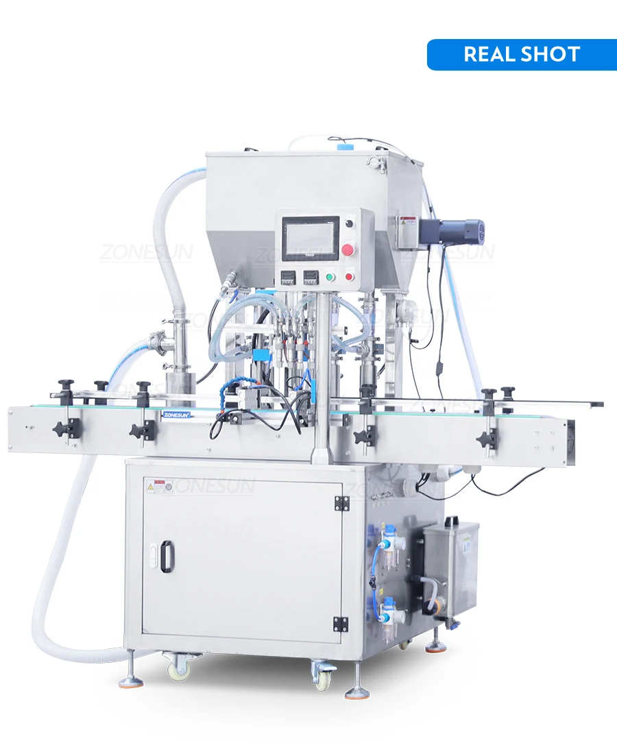 ZONESUN ZS-YTCT4P Constant temperature heating mixing filling machine