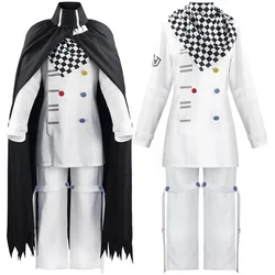 Anime Danganronpa Cosplay V3 Kokichi Oma Uniforms Scarf Cloak Set  Costume Clothes