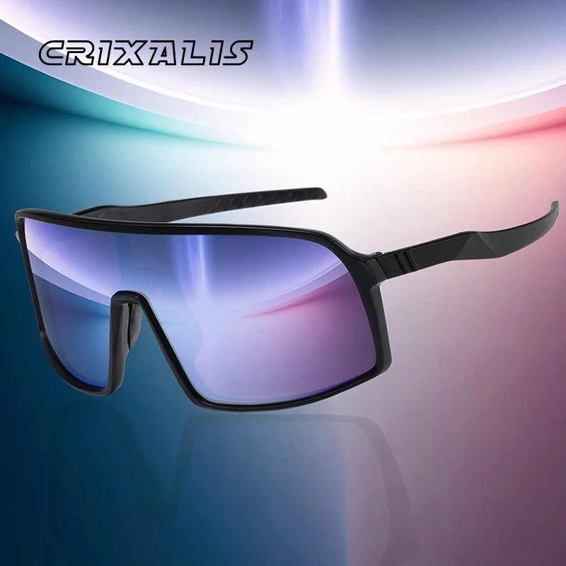 

CRIXALIS Oversized Polarized Sunglasses for Men Fashion Goggles Male Outdoor Sun Glasses Women Anti Glare Mirror Shades UV400