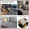 Thick Jacquard Sofa Seat Cushion Cover for Living Room Furniture Protector L-shape Corner Sofa Cover Removable Seat Slipcovers 6