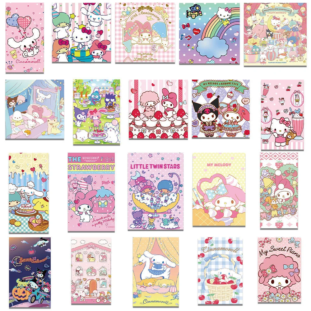 Hello Kitty poster Kawaii baby room cute girl INS wind wallpaper