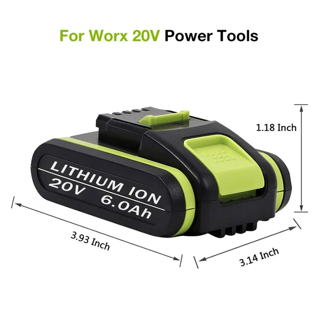 WA3556 - Batería de litio 20V 5Ah - Worx