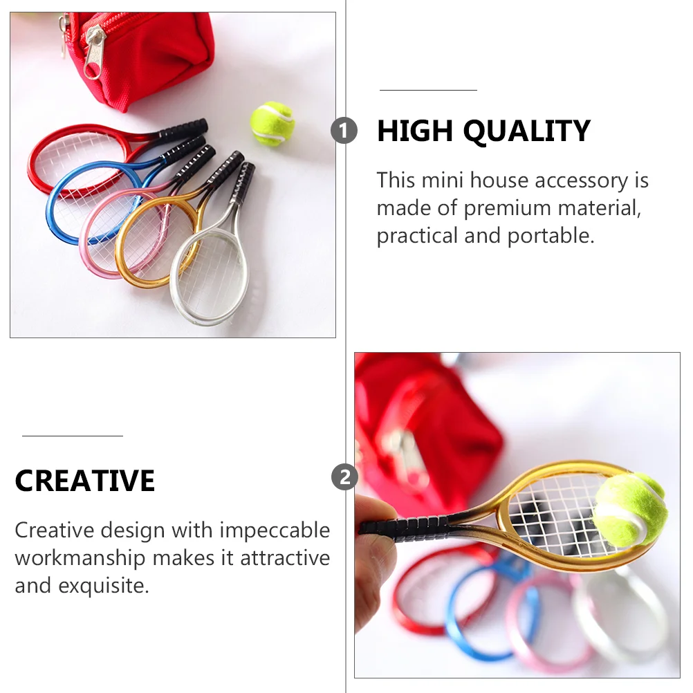 Tennis Racket Model Rackets and DIY House Decor Layout Accessories Models