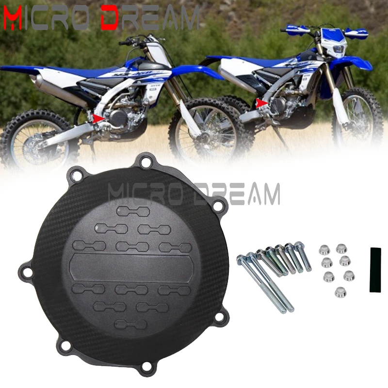 

Dirt Bike Euduro Clutch Cover Guard For Yamaha YZ450F WR450F YZ450FX YZF WRF YZ WR 450 X 2010-2012 2013 2014 2015 2016 2017