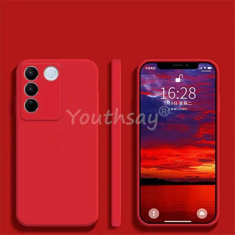 Soft Original Liquid Silicone Phone Bumper Case Cover Coque  Shell