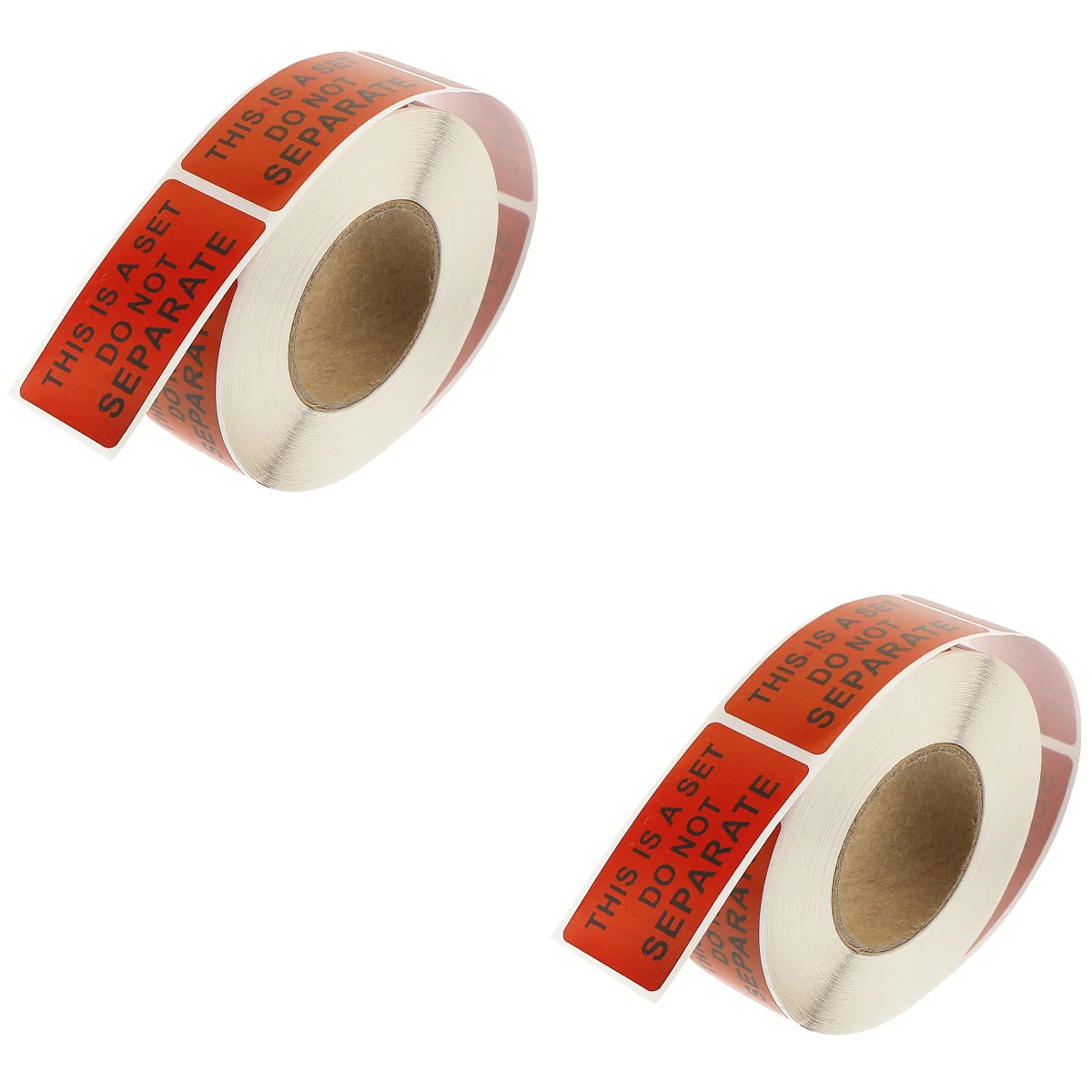 

2 Rolls Set Do Not Remove Label Shipping Warning Decal Labels Packing Stickers Decals Package