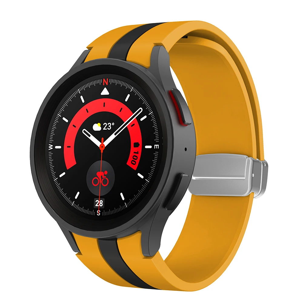 Magnetic Buckle Silicone Strap