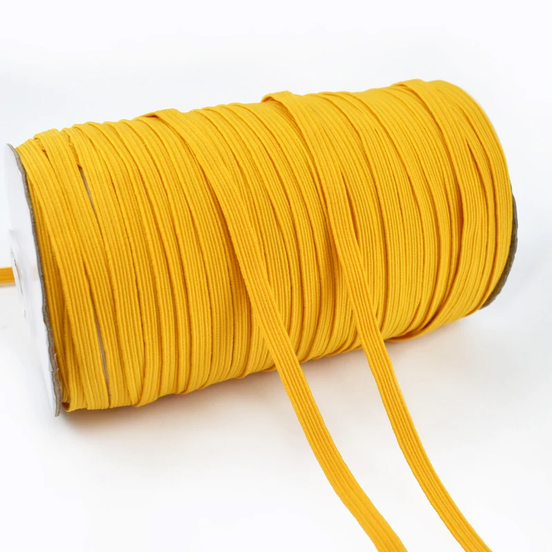 Elastic Band - 30 Meters, 6mm Flat Rubber Ribbon for Sewing and Crafting Accessories