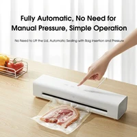 XIAOMI MIJIA Vacuum Sealers Machine 220V With Free 10pcs Vacuum Bags For Kitchen Household Food Vacuum Sealer Packaging Machine 2