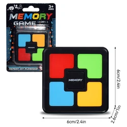 Children's Interactive Memory Game with LED Lights and Sound Effects (A)