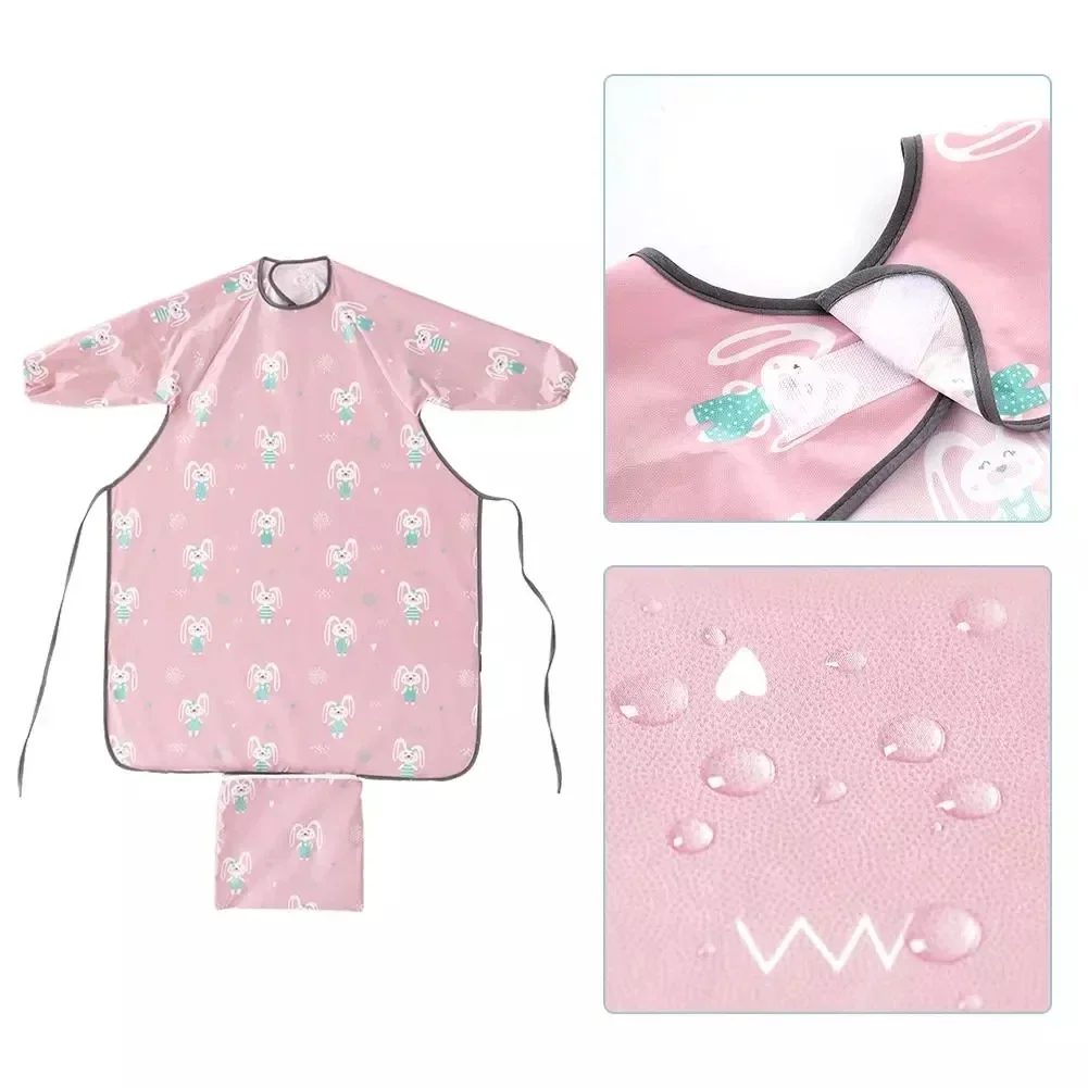 Anti-dirty Baby Dining Table Mat Integrated Dining Chair Baby Gown Easy-care Water And Oil Repellent Stain Repellent Dining Mat