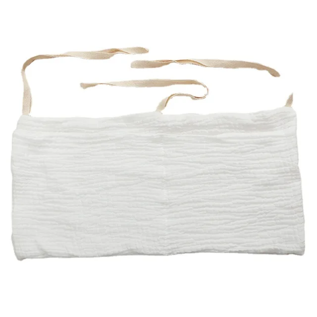 Nuovo sacchetto per pannolini da comodino in cotone carino sacchetto per pannolini usa e getta per bambini borsa per ragazzi ragazze culla bottiglia trolley borsa appesa 6
