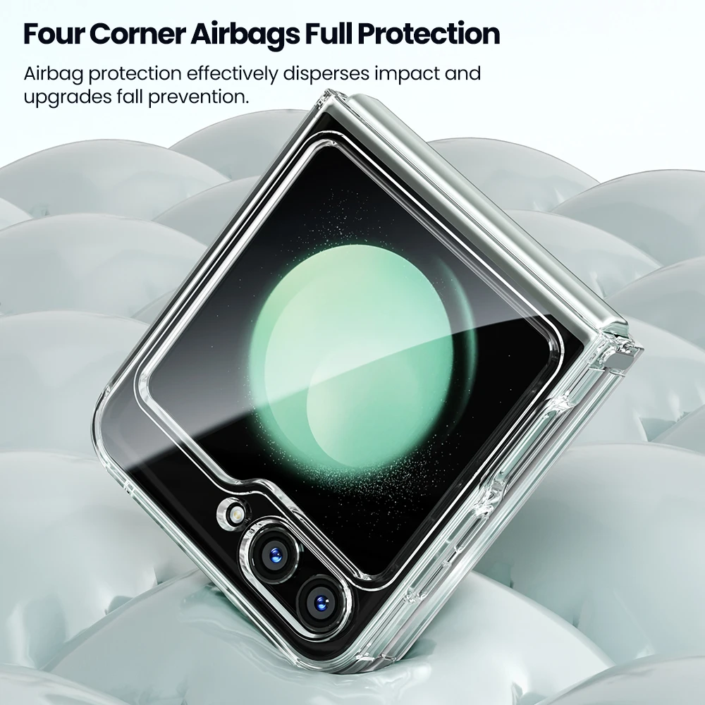 Toocki Transparent TPU Shockproof Phone Case Cover