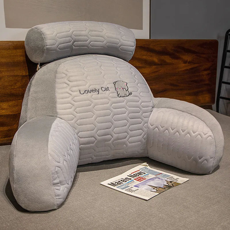 Warming Latex Headboard Cushion – Soft Back & Waist Support Pillow 6