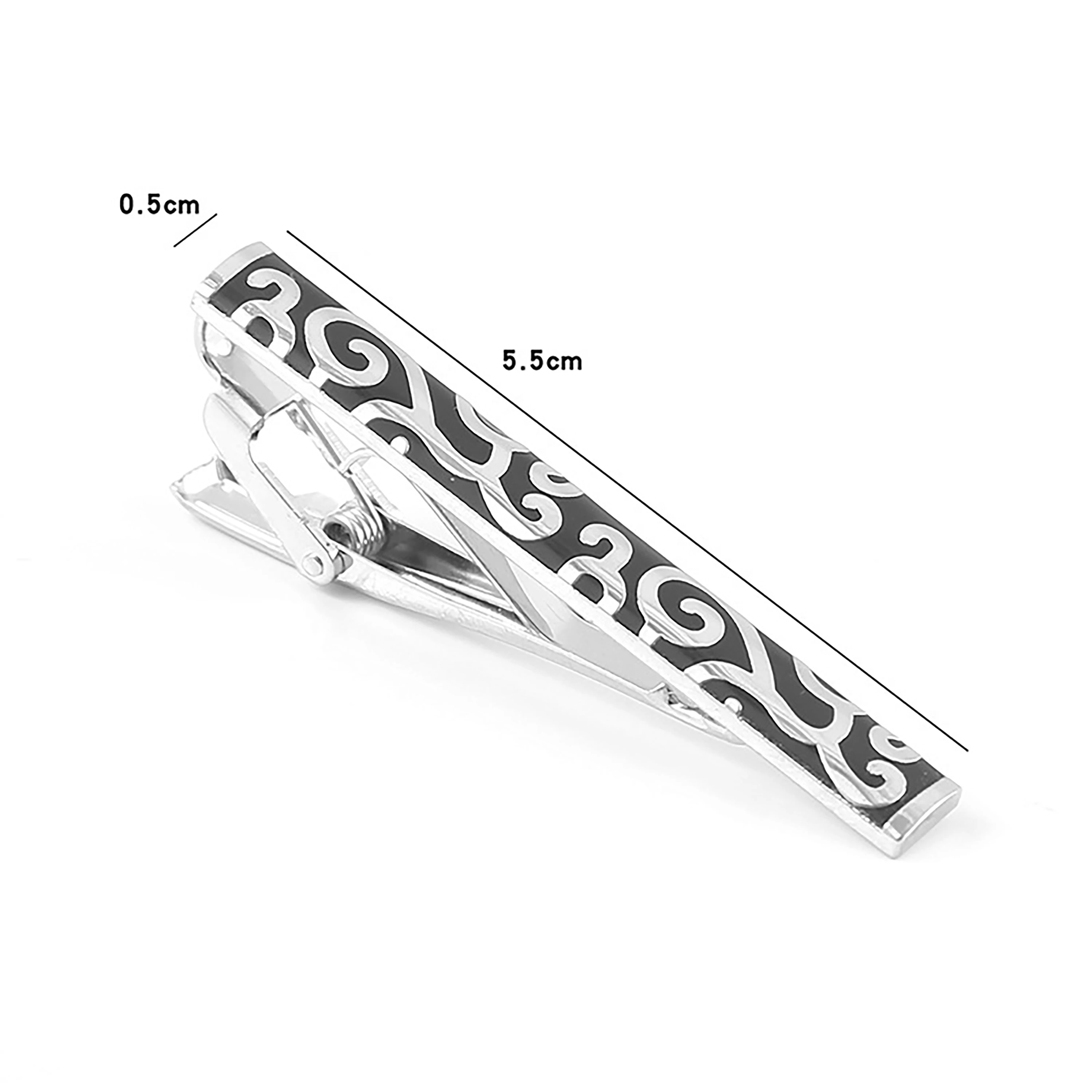 Fashion Enamel Men's Tie Clip Formal Business Suit Tie Accessories Cloud Pattern Metal Tieclips Wedding Gift tie clips