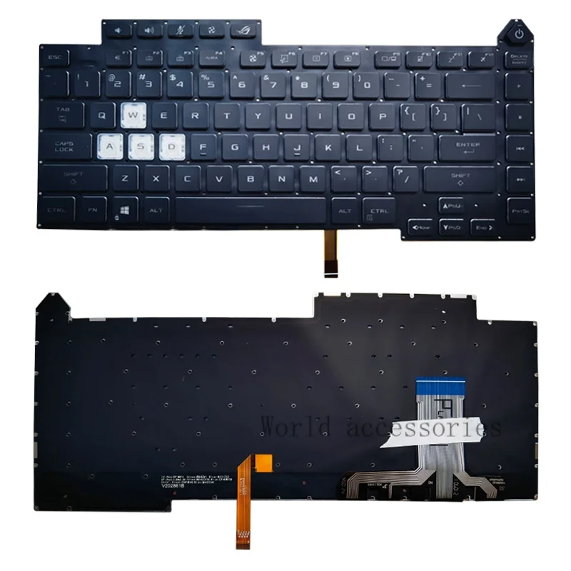 

New US Keyboard for Asus Rog Strix G15 G513 G513RC G513RM G513RW G513QR G513QE G513IM G513IE G513IC With Backlit