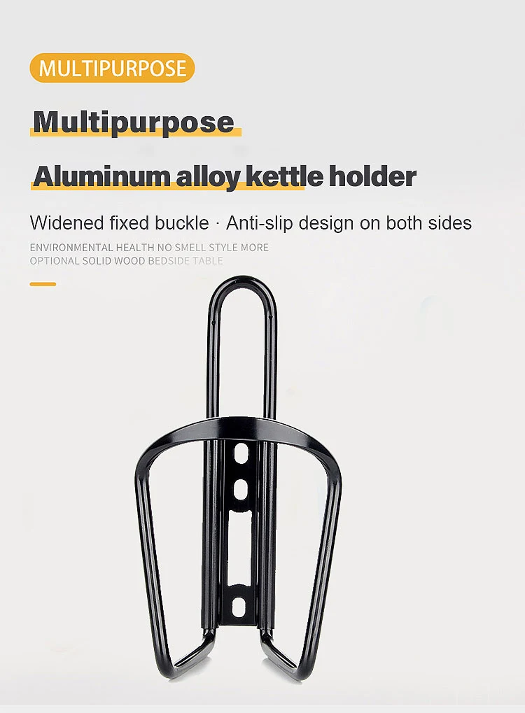 Description Picture 2 of itemAluminum Alloy Bicycle Bottle Holder Cycling Bicycle Drink Water Bottle Rack Holder Mount for Mountain Folding Bike Cage