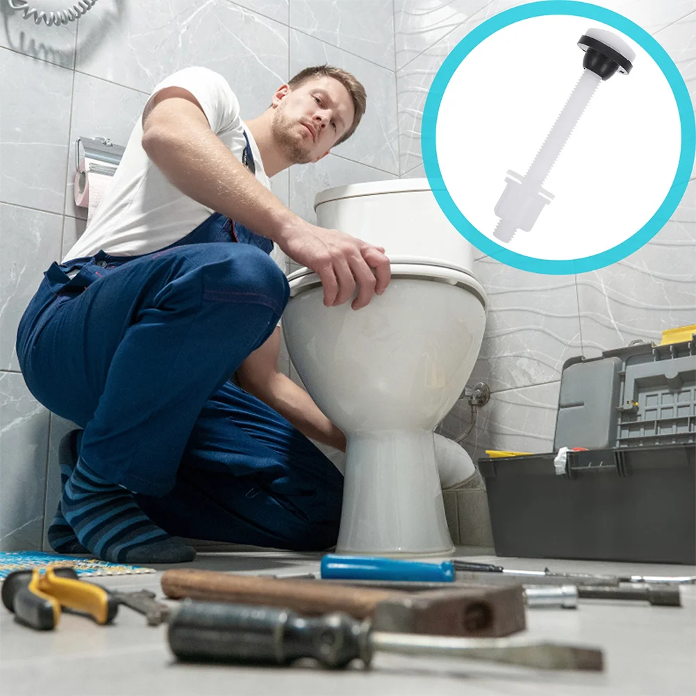 

2 Pcs Toilet Screw Parts Tank Bolts and Screws Seal Replacement Potty Seat for Kit Lid