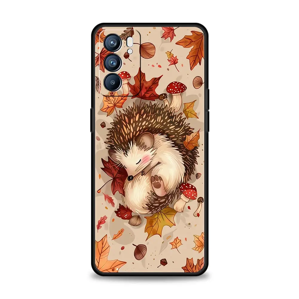 Adorable Hedgehog Design Phone Case Cover