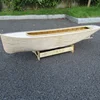 100CM Open Hatch DIY Handmade Boat Wooden Steamboat Kit Model Assembly Ship Board Partsces 3