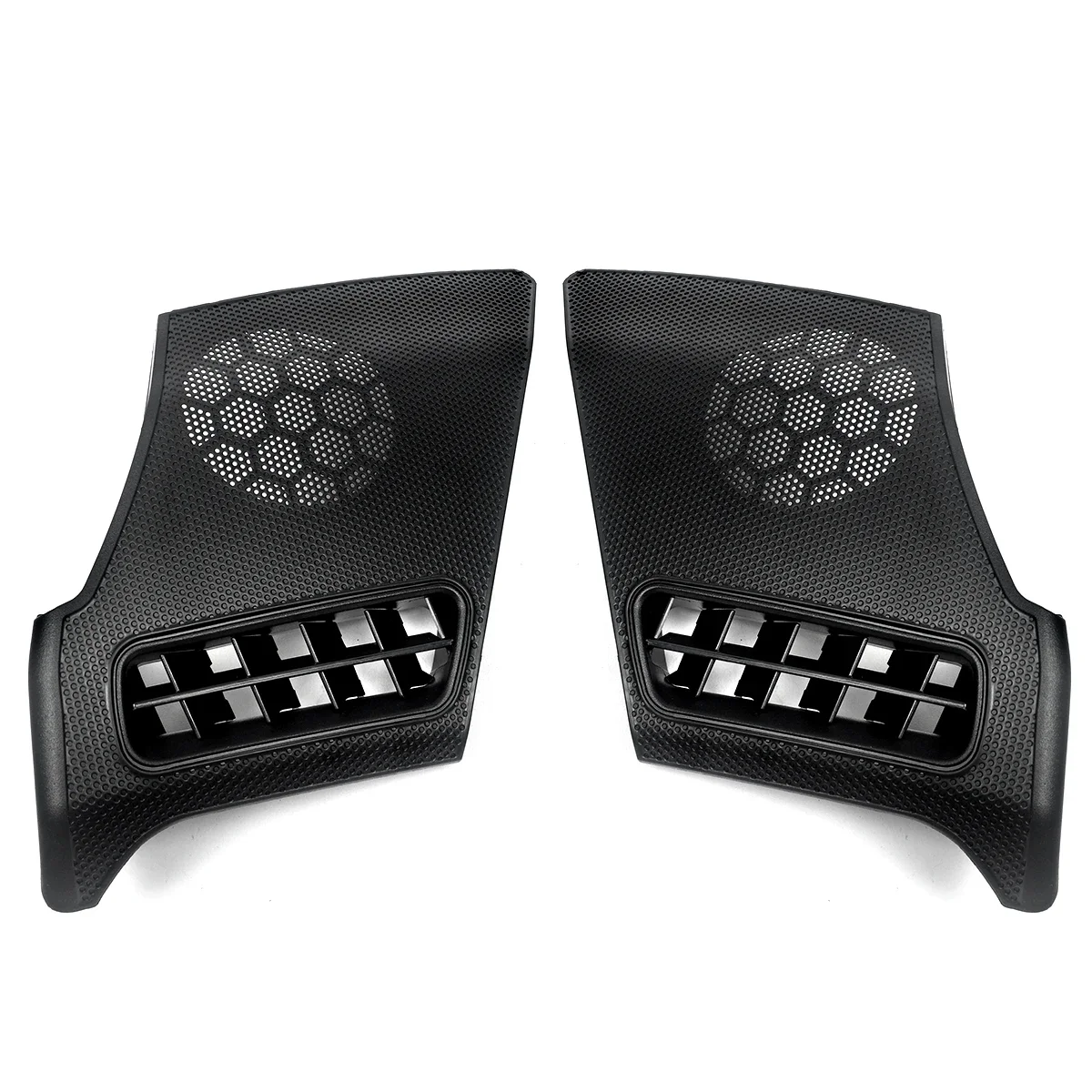 

2x Dash Vent Speaker Grille Cover Black For Mercedes-Benz W210 E320 E430 1996-02