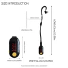 2 Sets of Sinorise Ear-Hook Intercom Mini Small Radio Intercom Bar Hotel Beauty Salon Universal 3