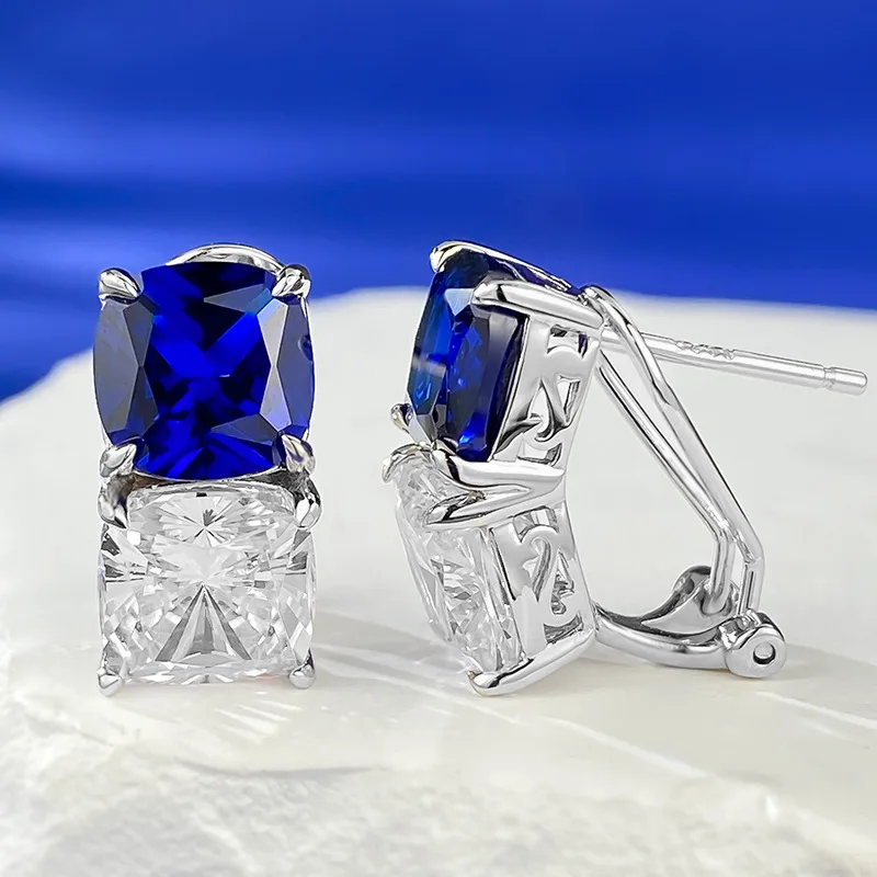 

Женские серьги из серебра 925 пробы, 4 карата