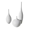 Modern Minimalist Handmade Ceramic Vase Black and White Simple Design Handmade Art Decoration Living Room Model Room Vase Decor 4
