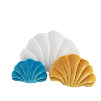 Soft Korean Plush Shell Pillow, Cute Cushion for Home Decoration and Comfort 2