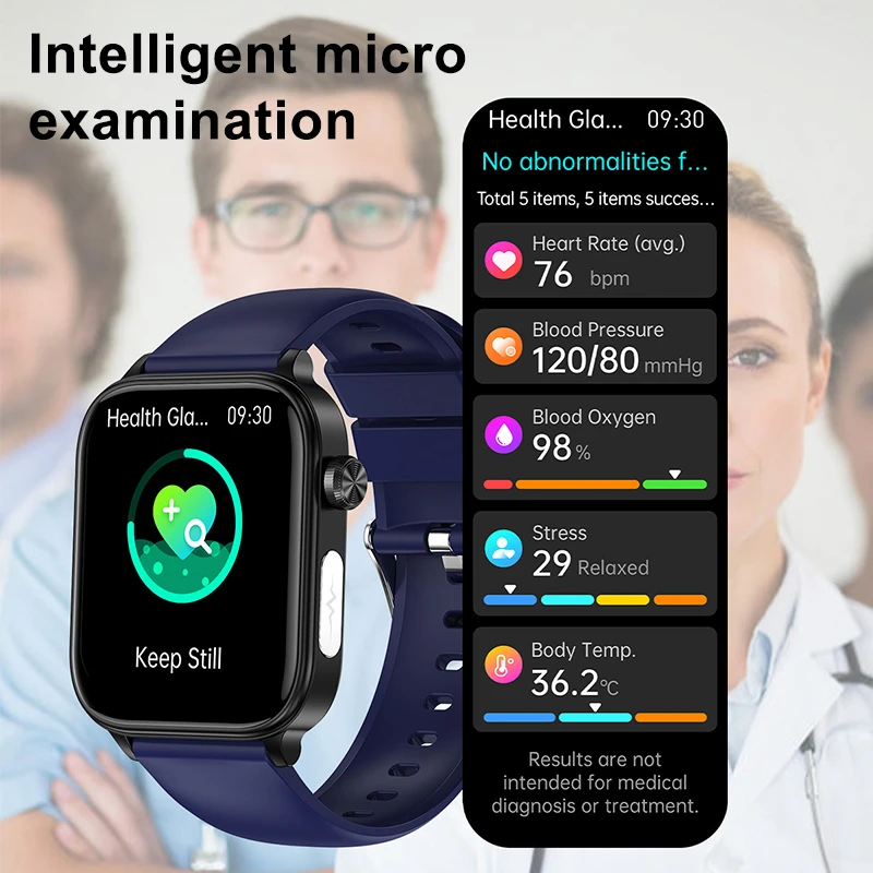 2025 For XiaoMi Original Premium ECG+PPG Smart Watch Women Blood Lipid Uric Acid Al Diagnostic Detector Body Temperature Watches 3