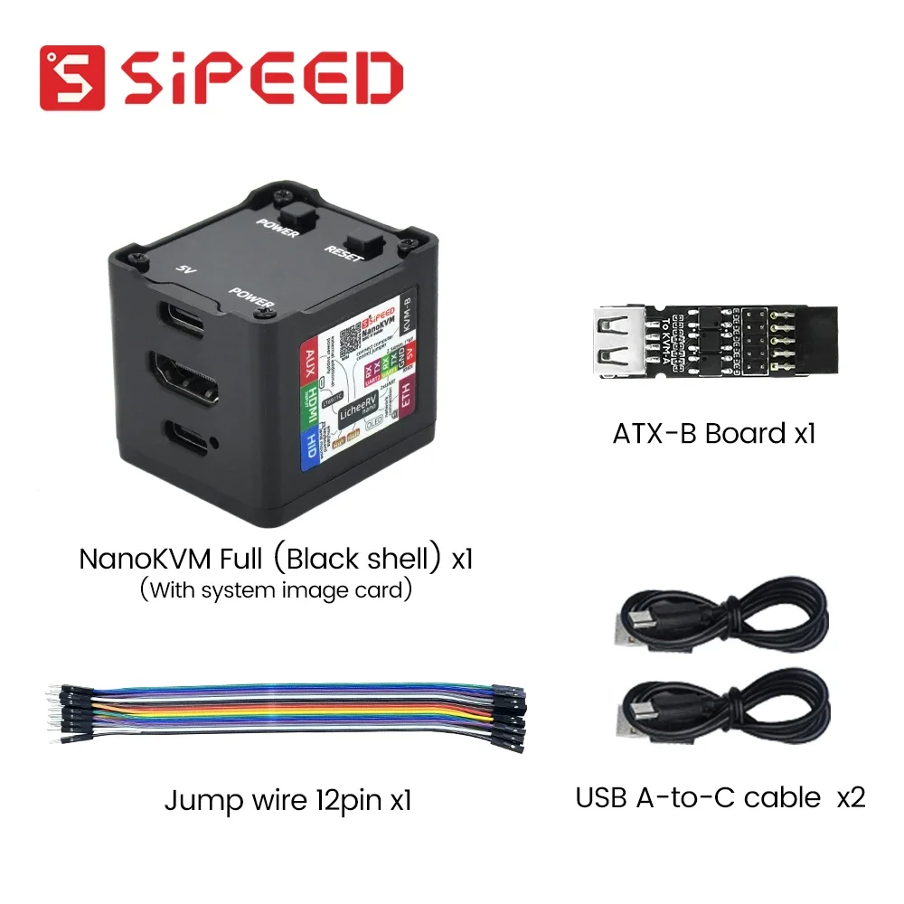 新品未使用品 Sipeed NanoKVM FULL ① Amazon.co.jp: WayPonDEV Sipeed NanoKVM フルミニリモコン操作