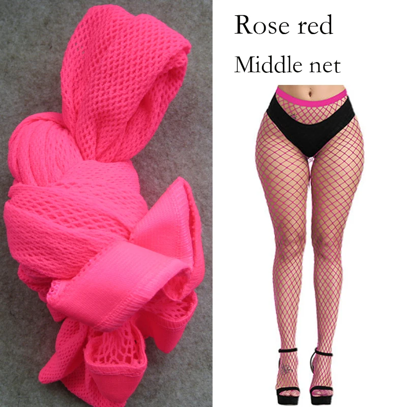 Mid Net Rose Red