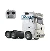 TOUCAN 3Axles Highline 1/14 RC Tractor Truck Remote Control Construction Vehicles Outdoor Cars Toys Gift Trailer DIY KIT Model 1