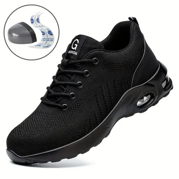 Durable Men's Breathable Safety Sneakers 1