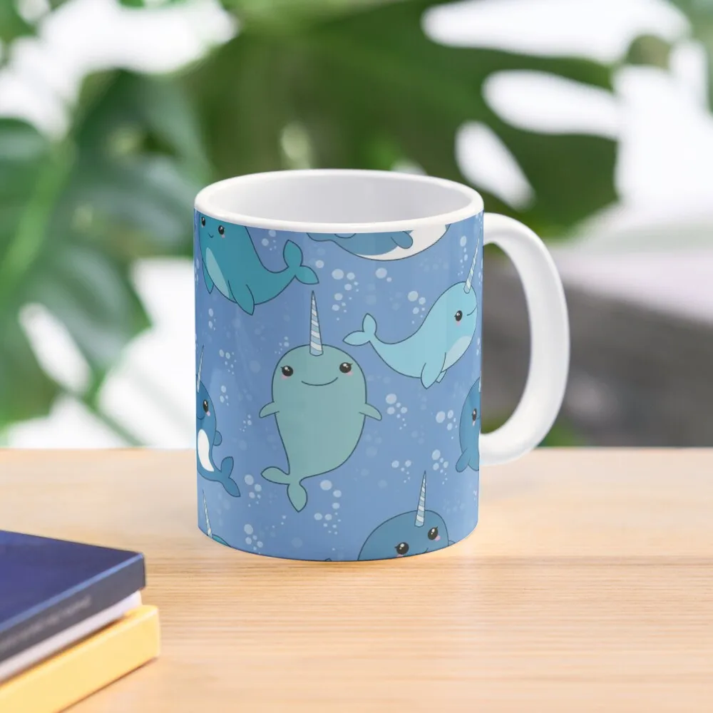 

Narwhal Pattern Coffee Mug Thermal For Thermal Mug